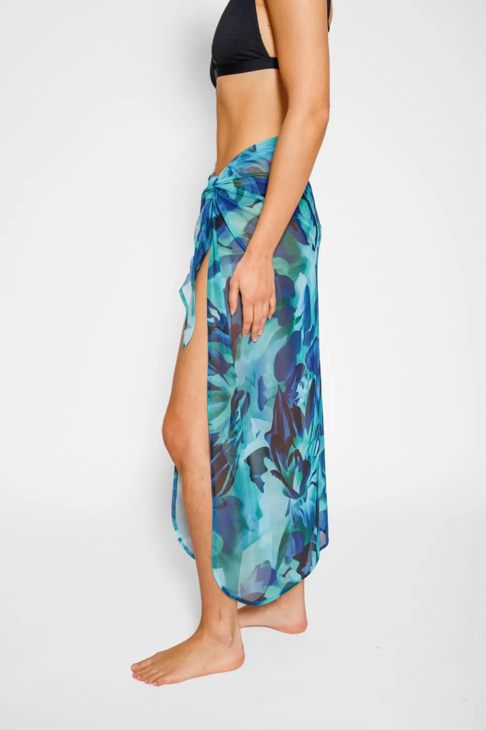 Koy Seascape Mesh Long Sarong
