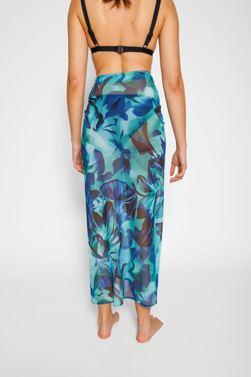 Koy Seascape Mesh Long Sarong