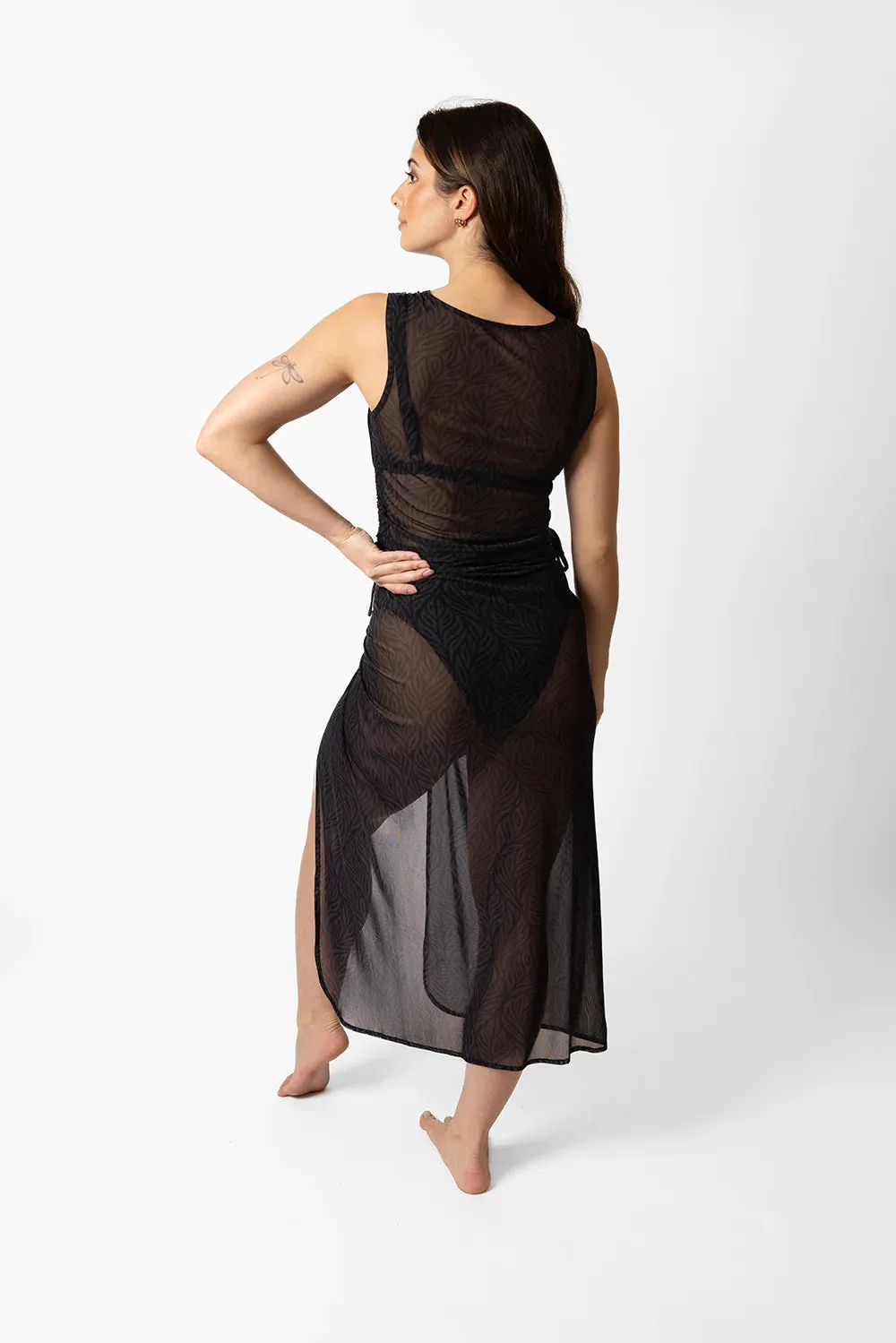 Koy Seascape Mesh Long Sarong
