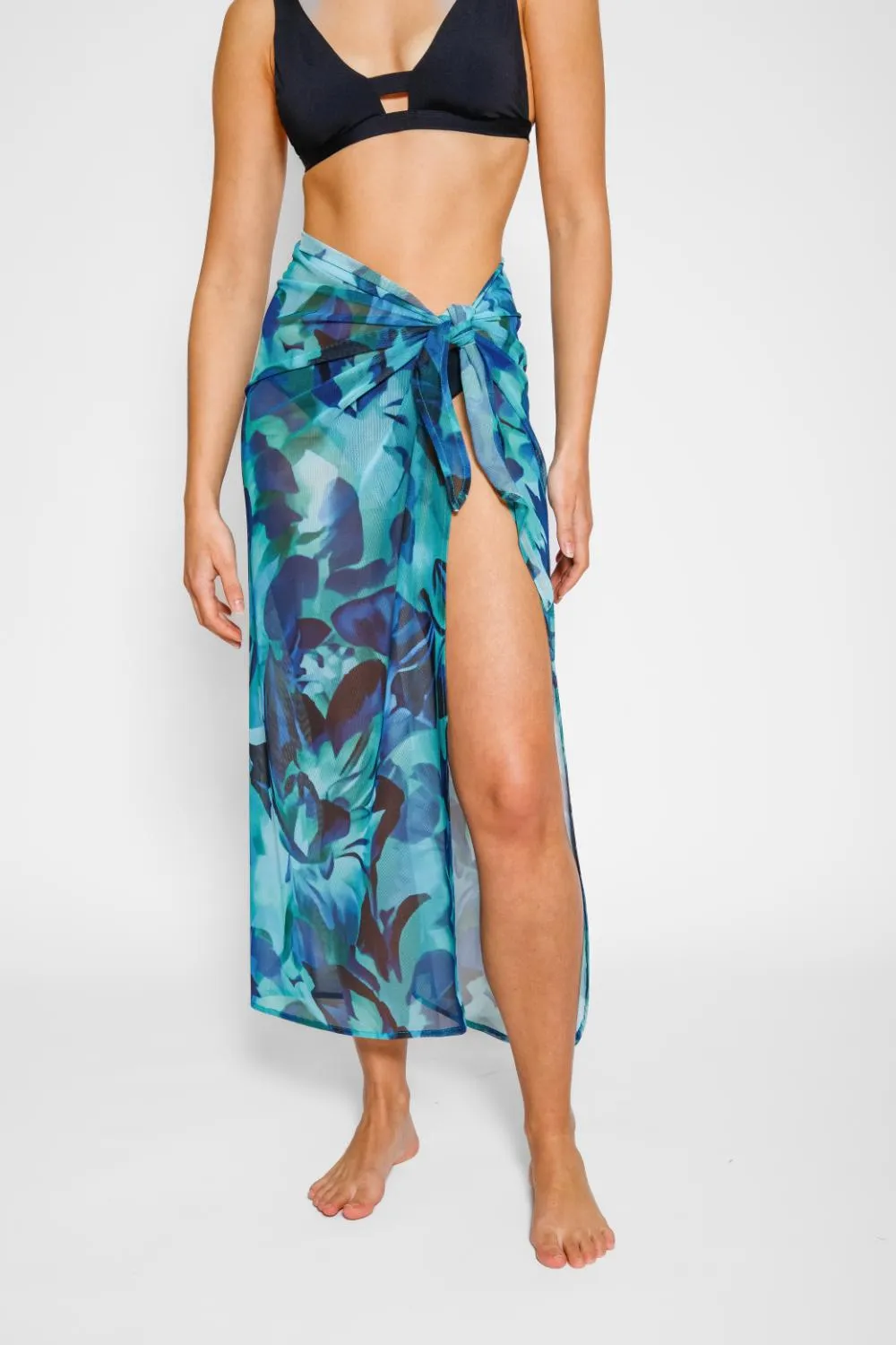 Koy Seascape Mesh Long Sarong