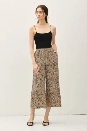 Leopard Crop Culottes