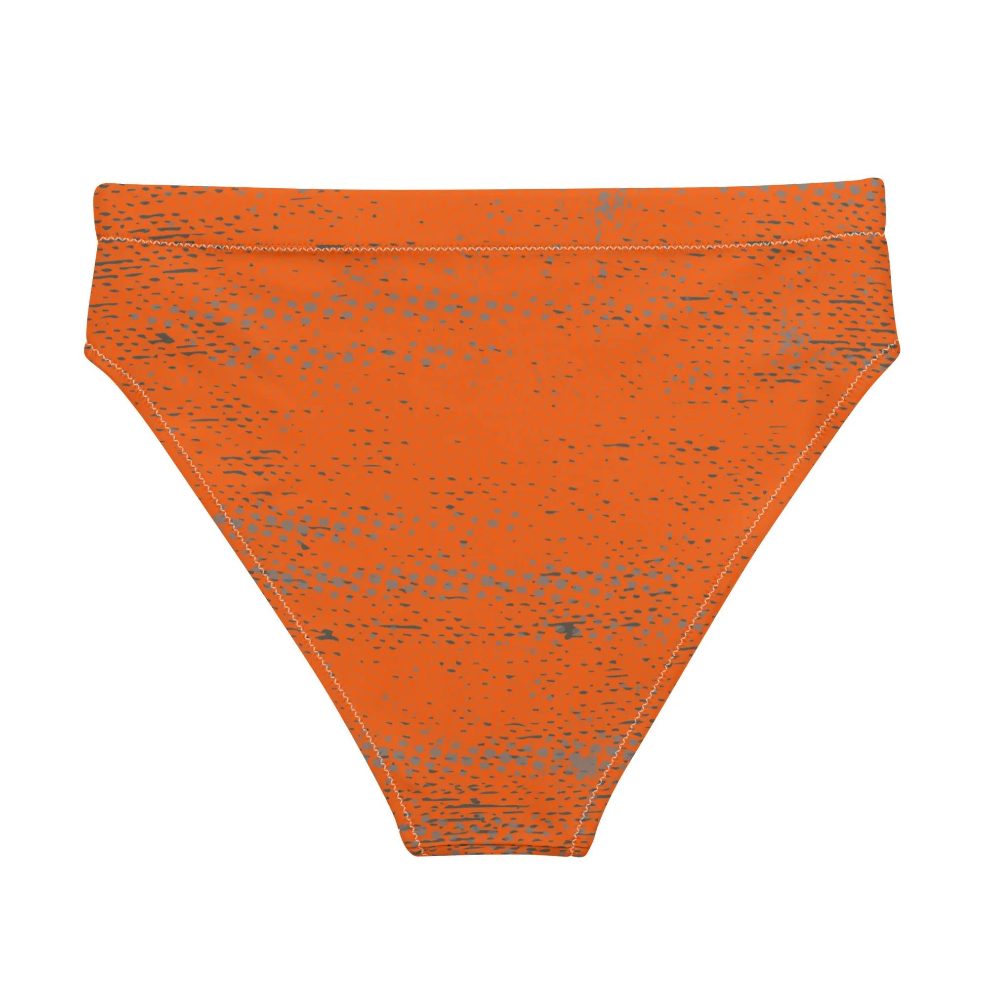 Life League Gear - ADAPT - High Viz Orange - Recycled High-Waisted Bikini Bottom