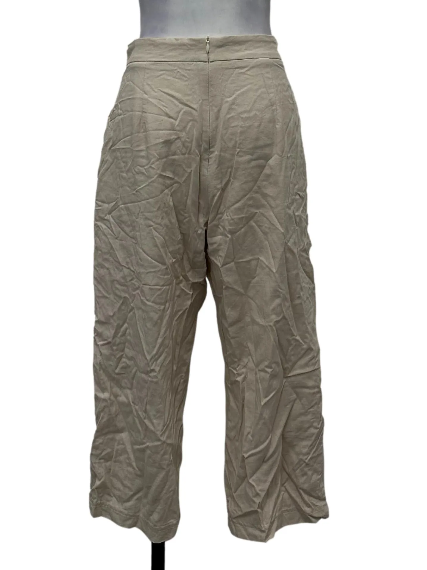 Light Beige Highwaisted Long Pants