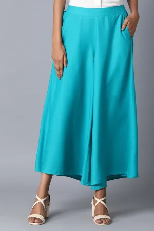 Light Blue Straight Culottes