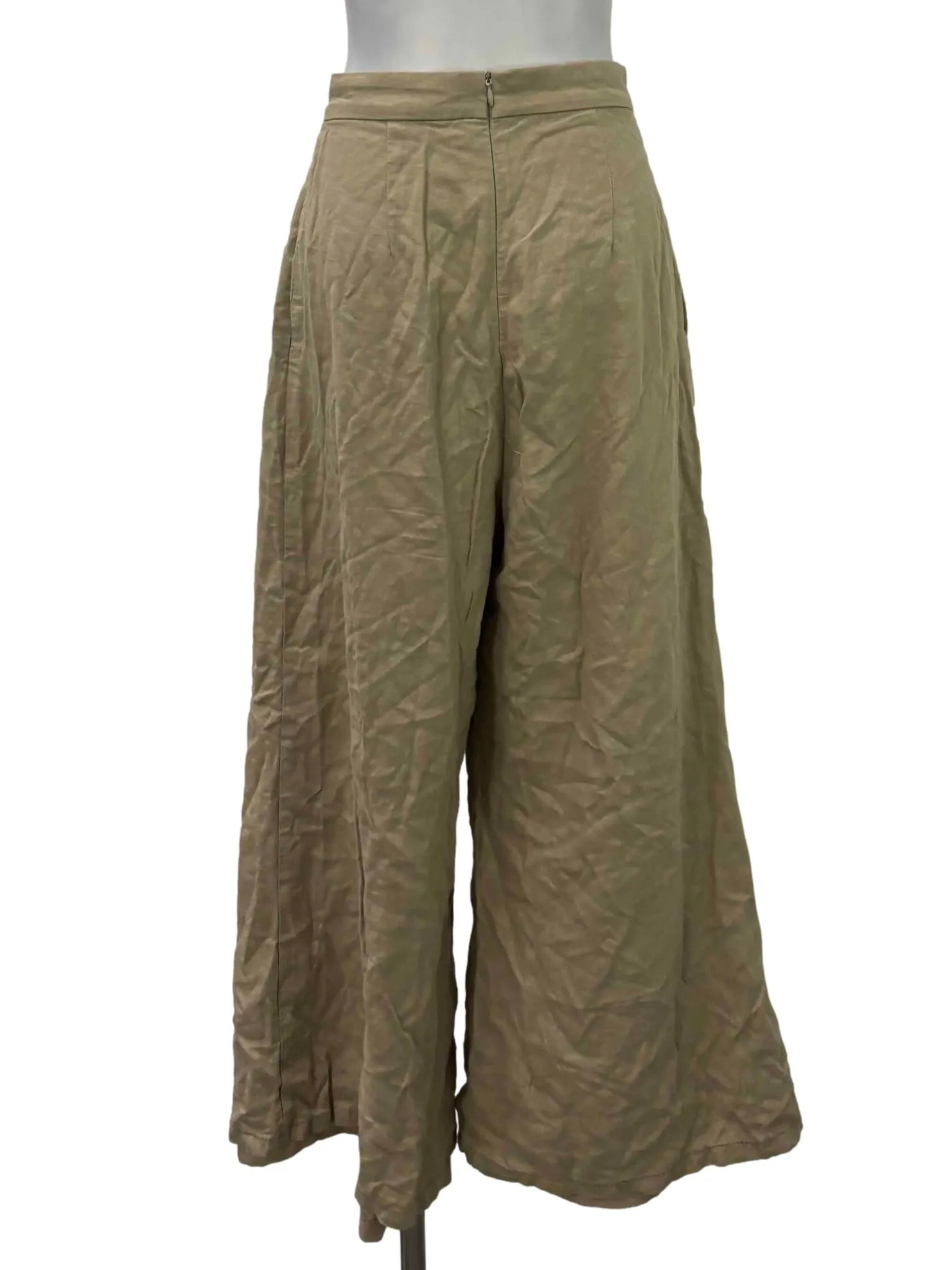 Light Brown Wide Leg Pants