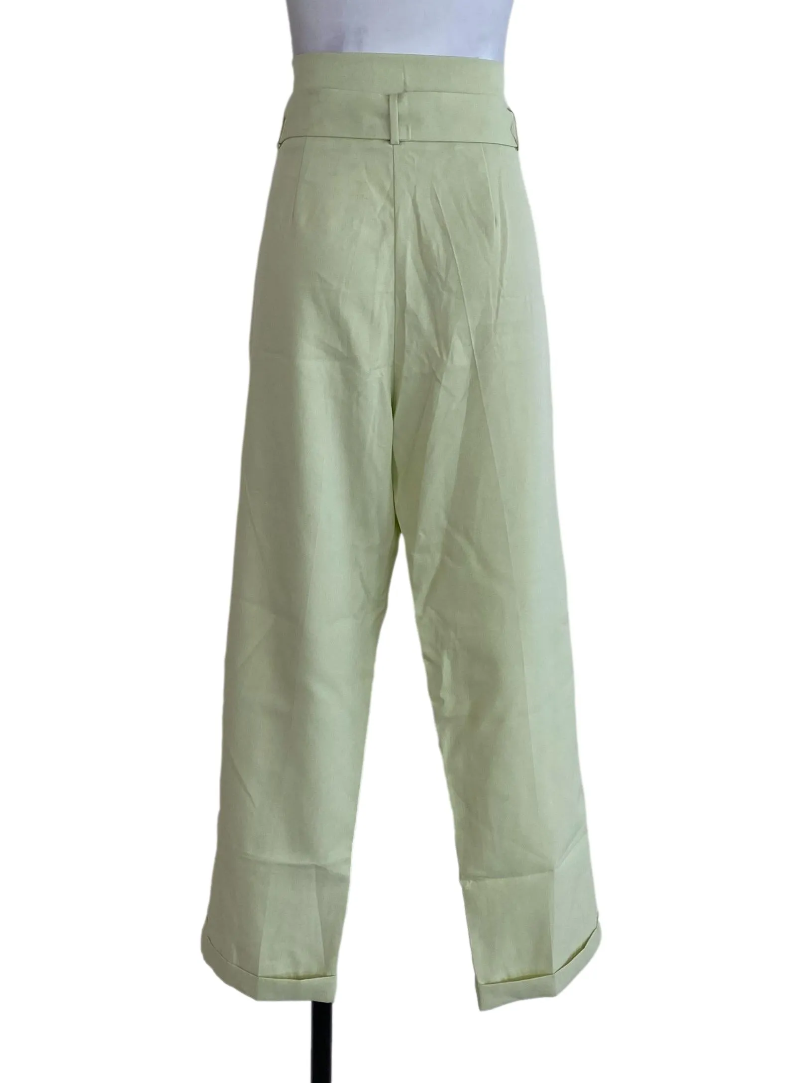 Light Green Plain Pants