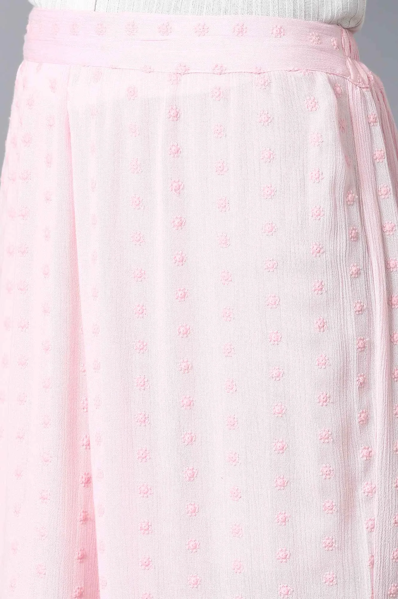Light Pink Loose Fit Palazzo