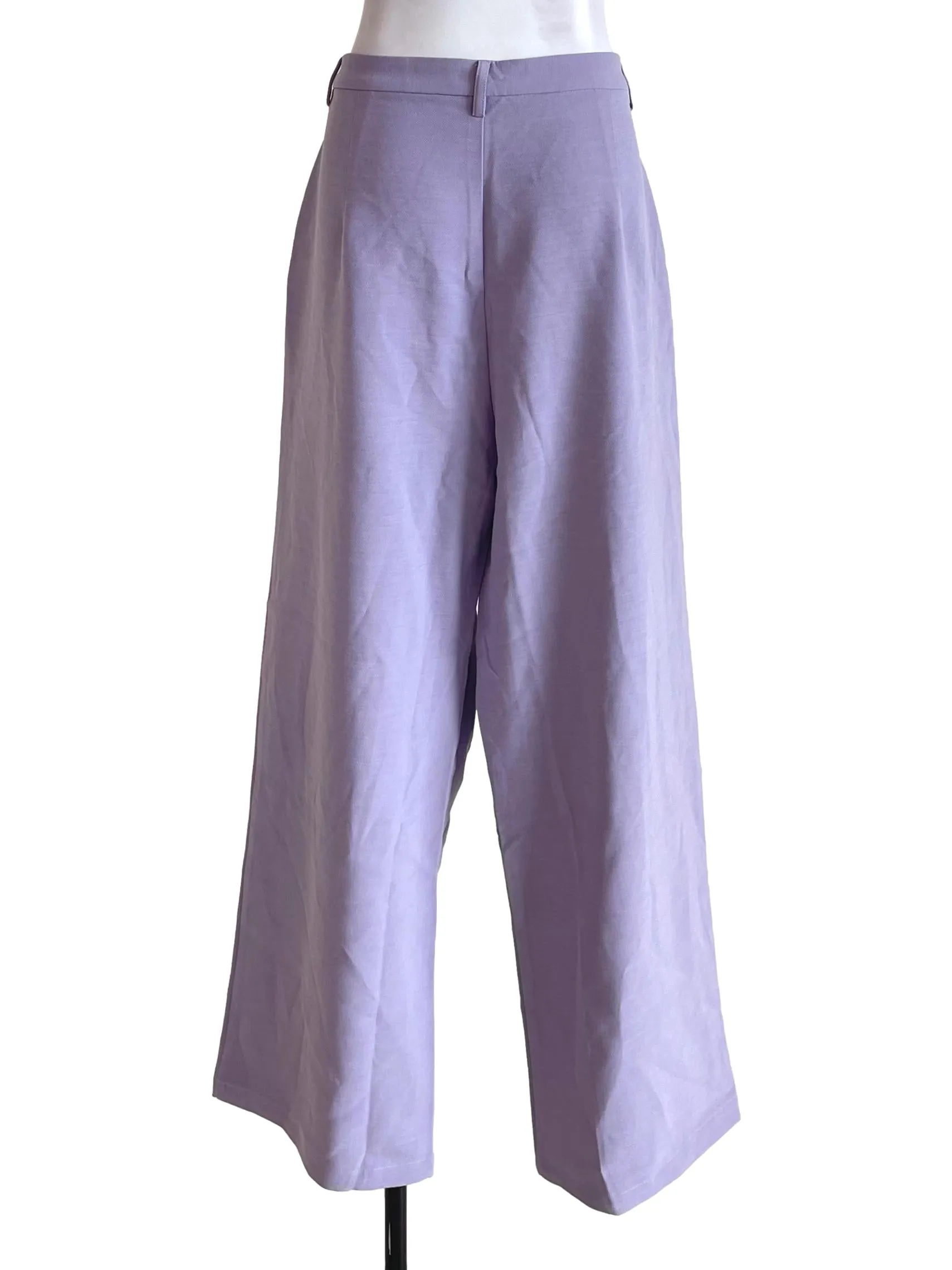Light Purple Straight Pants TCL