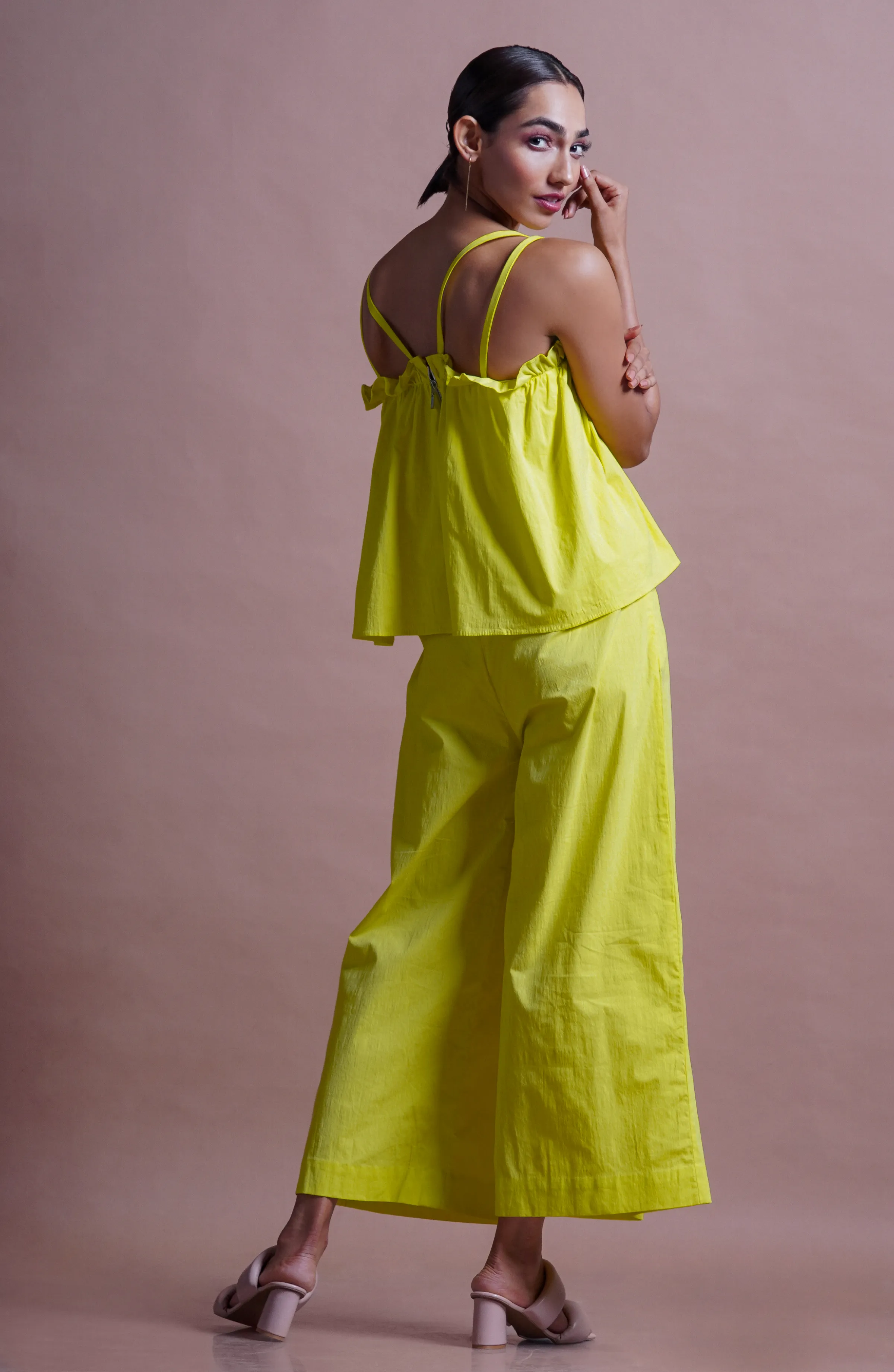 LIME GRANADILLA BANDEAU CO-ORD