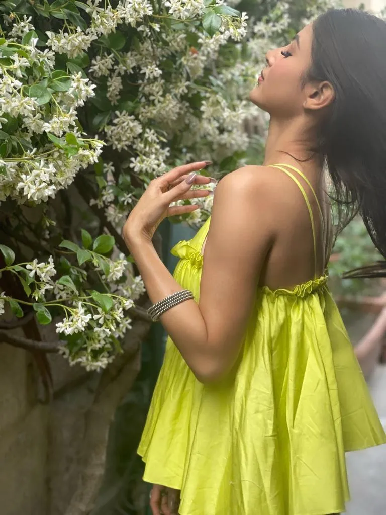 LIME GRANADILLA BANDEAU CO-ORD