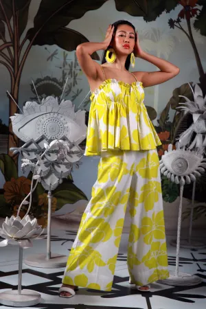 LIME SONDER BRALETTE CO-ORD
