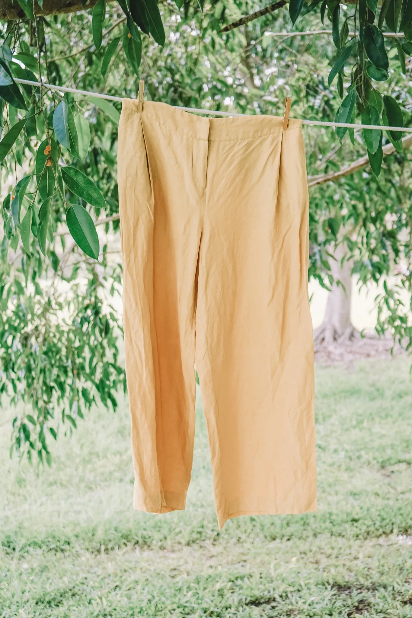 LINEN SILK CULLOTES