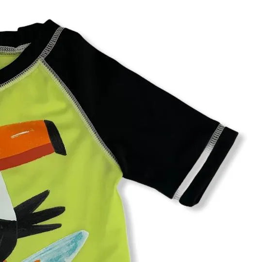 Little Boy Tucan Rash Guard Swimwear