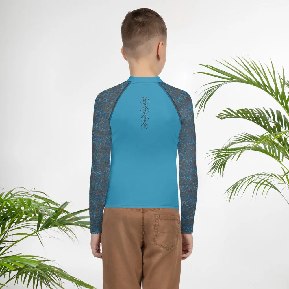 Lobster League Youth Diver's Guard (Camo/Ocean)