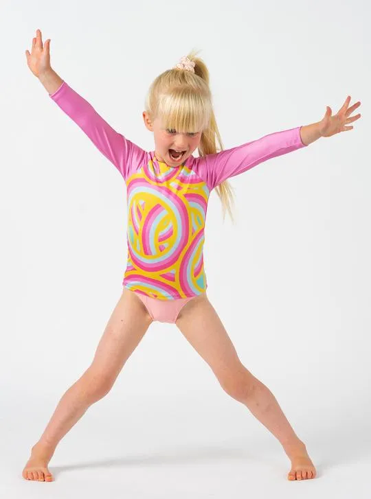 Lollipop Land Kids Rash Top