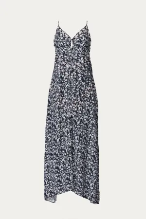 LONG FLORAL DRESS