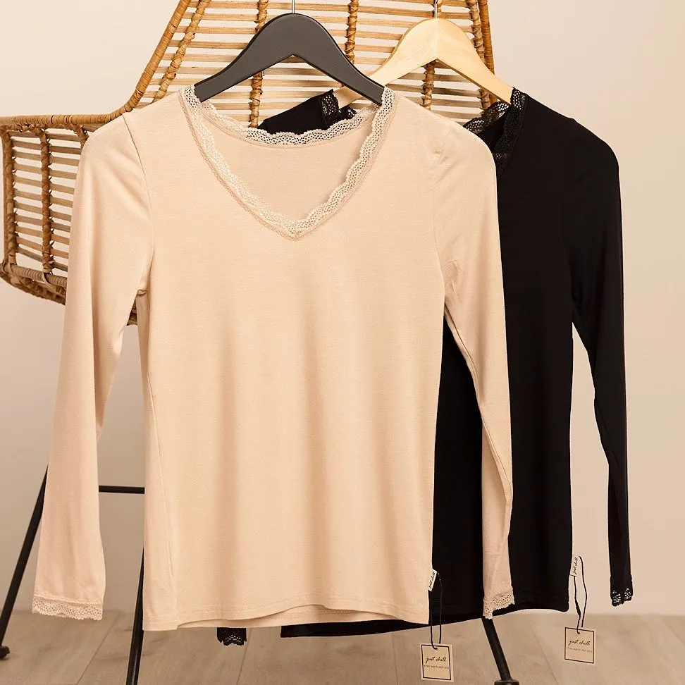 Long Sleeve V-Neck