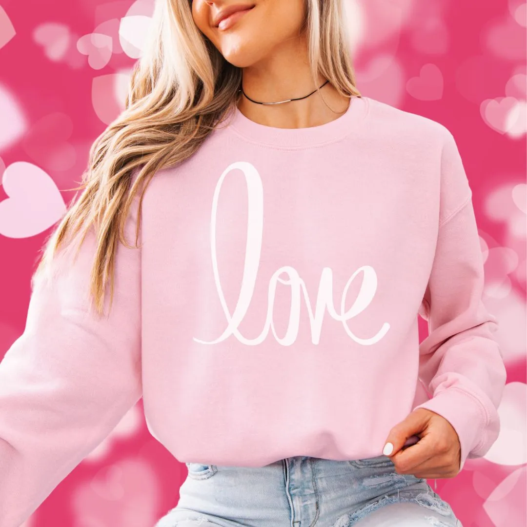 LOVE Vday Gildan Crewneck Sweatshirt