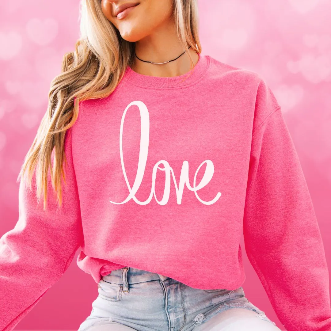 LOVE Vday Gildan Crewneck Sweatshirt
