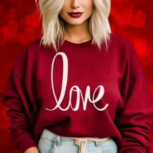 LOVE Vday Gildan Crewneck Sweatshirt