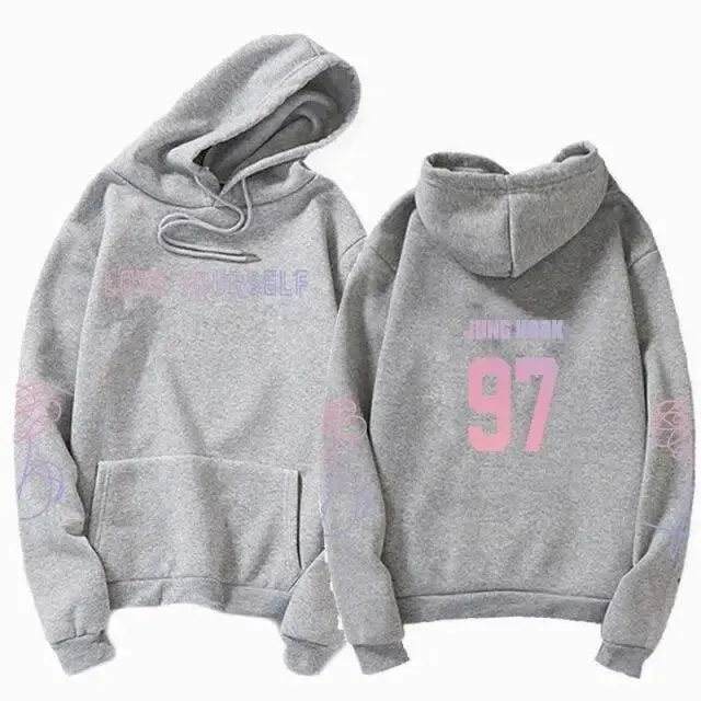 Luxury Unisex Hoodie Hoodies Sweatshirt Love Yourself Hoody Sweatshirt Boys Hoody Hoodies Cool Print Casual Drawstring Warm Winter Stylish Design Hoodie For Men Women