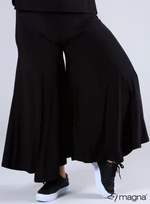 Magna Wide Trouser / Culottes Black