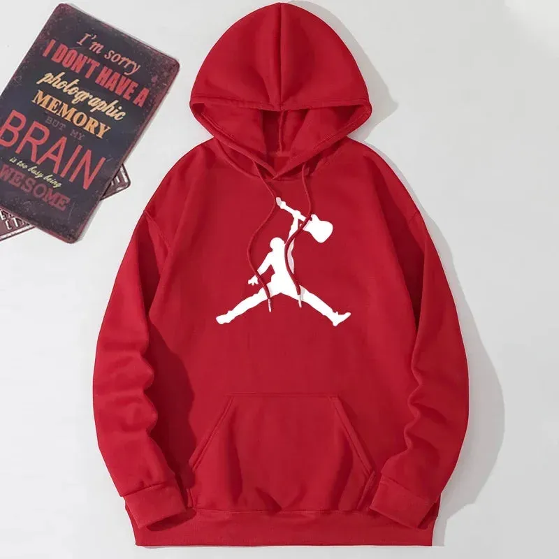 Men's and women's hoodies, pullovers, sports shirts, fun brands, printed sports, street wear, casual sports, spring and autumn h