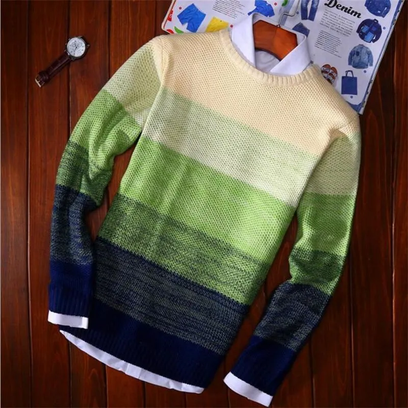 Men's Bright Colored Pullover