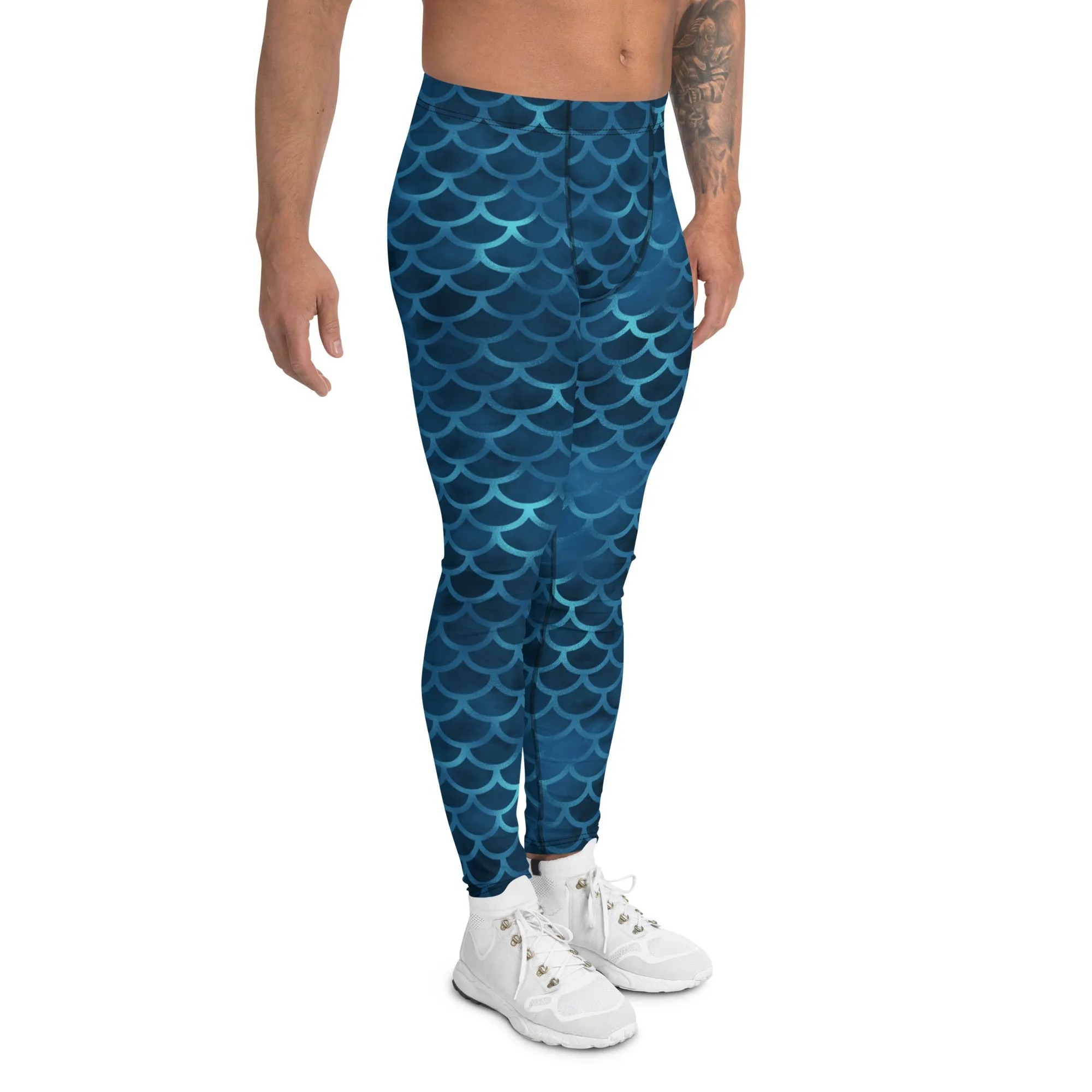 Men's Merman Rash Guard Pants UPF 50 