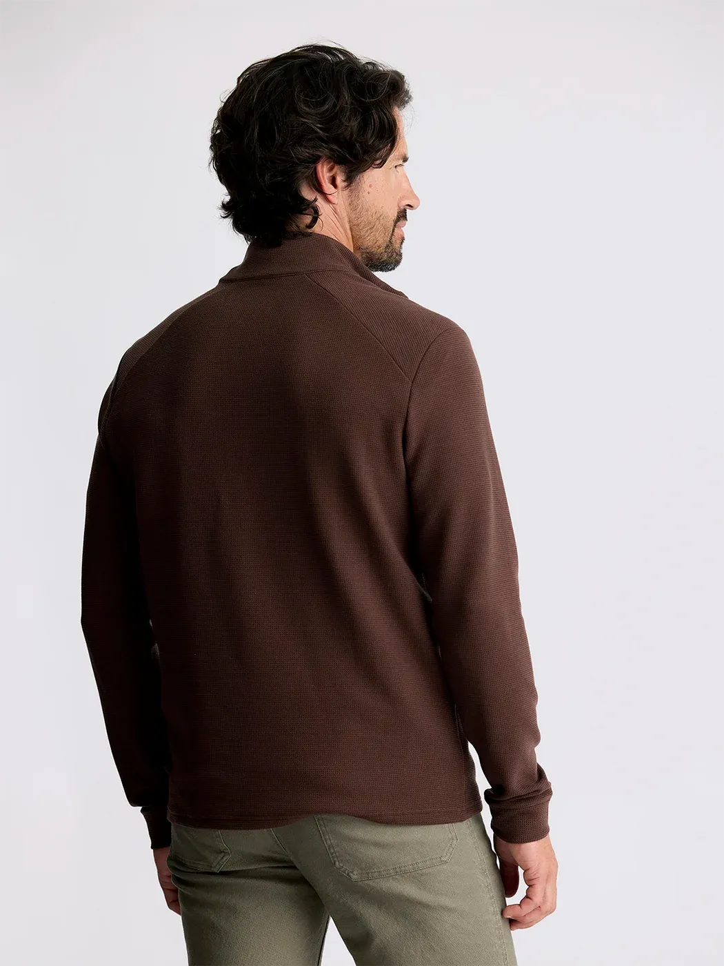 Men's Waffle Quarter Zip