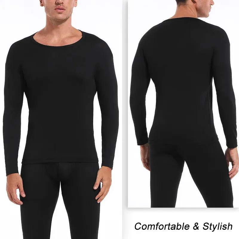 Men's Winter Thermal Innerwear Trousers - Plush German Cashmere & Silk Self-Heating Insulated Bottom Wear Set