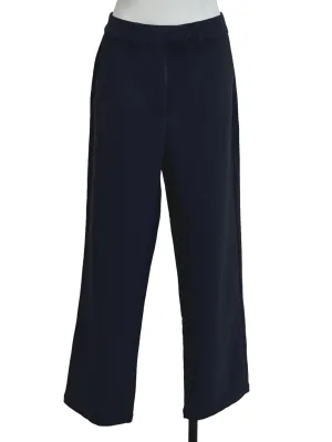 Midnight Black Straight Leg Pants