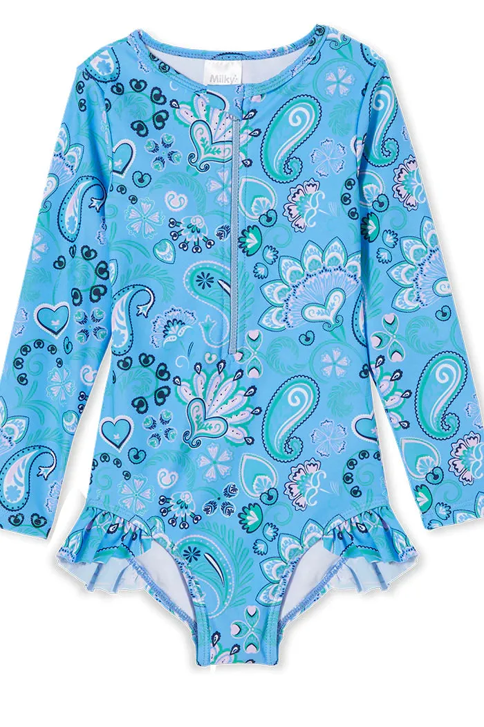 Milky | Summer Long Sleeve Swimsuit | Sizes 2-7