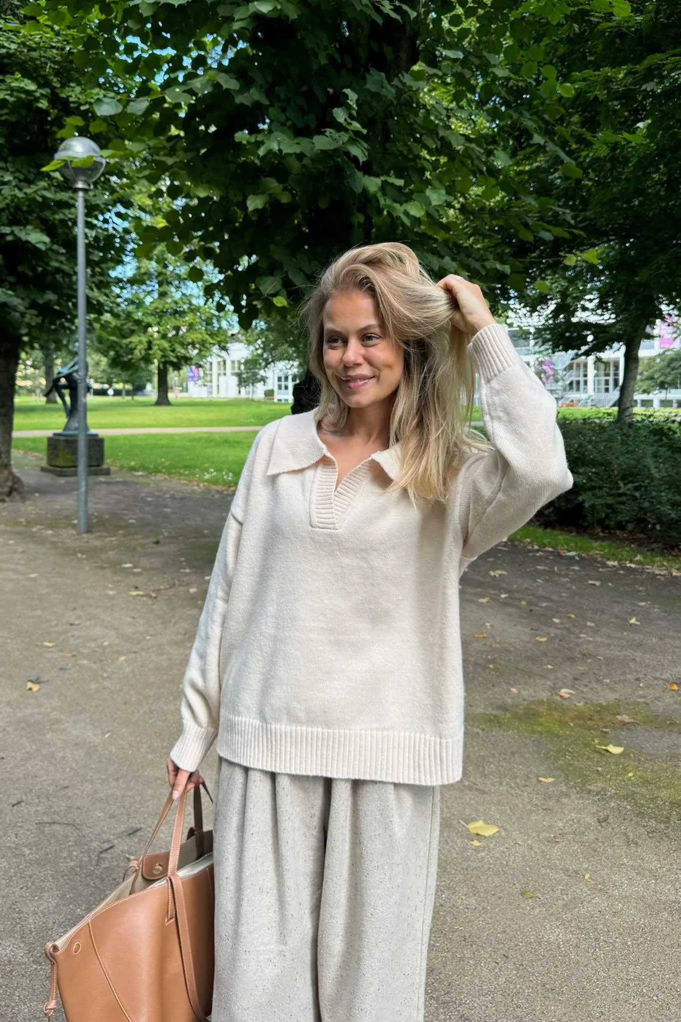 MilleIC Polo - Råhvid