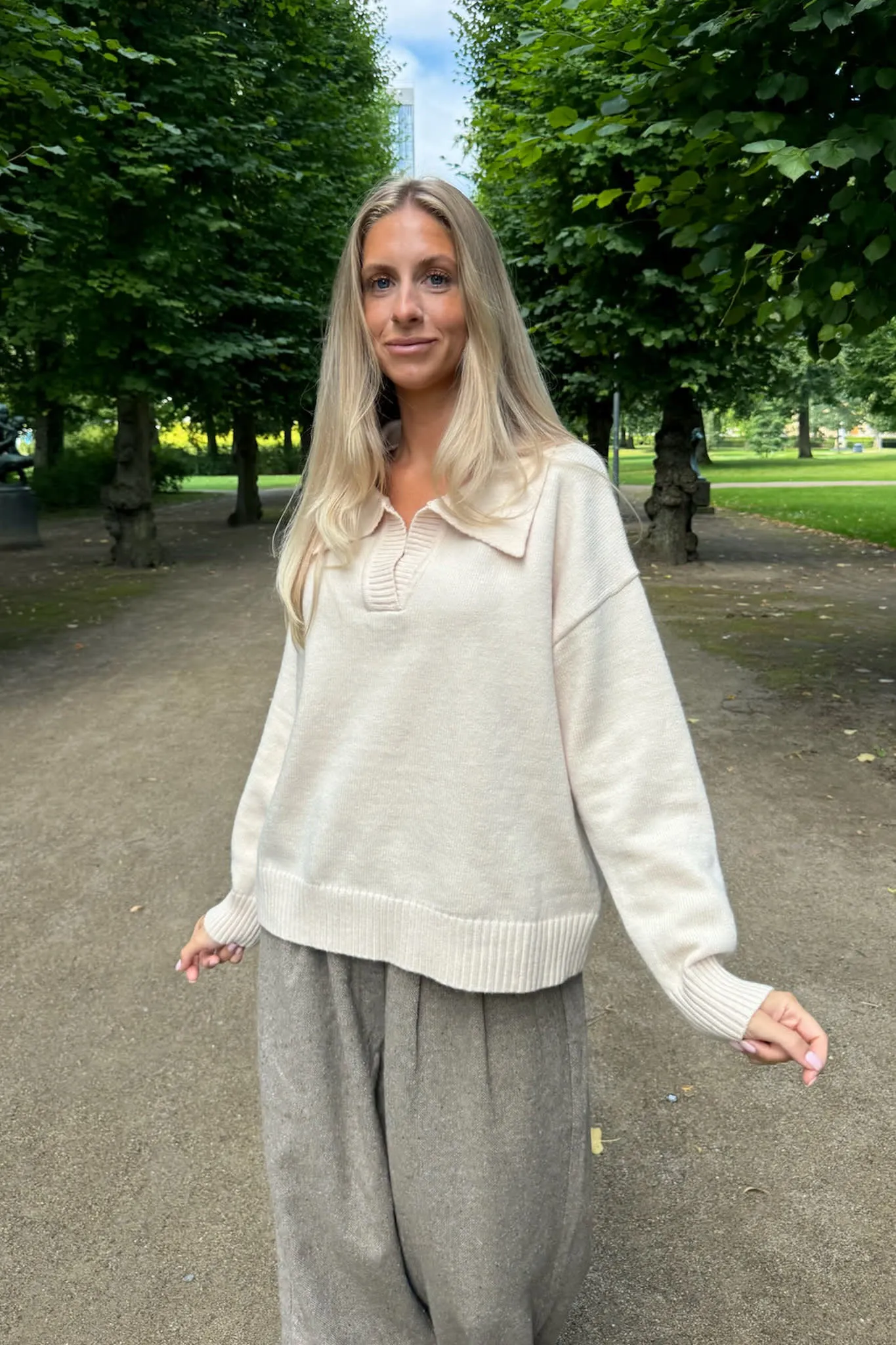 MilleIC Polo - Råhvid