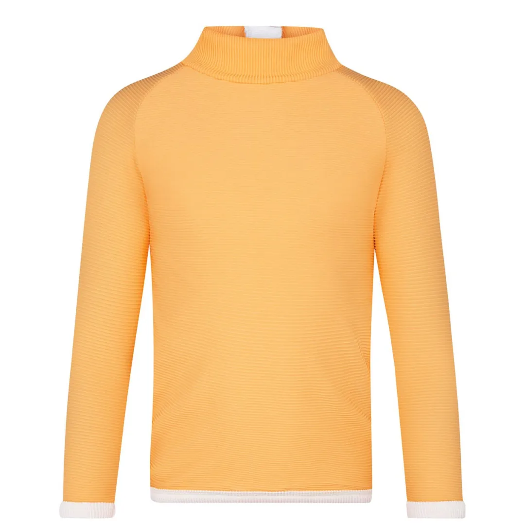 Mini Rib L/Slv Rashie Top - Mango