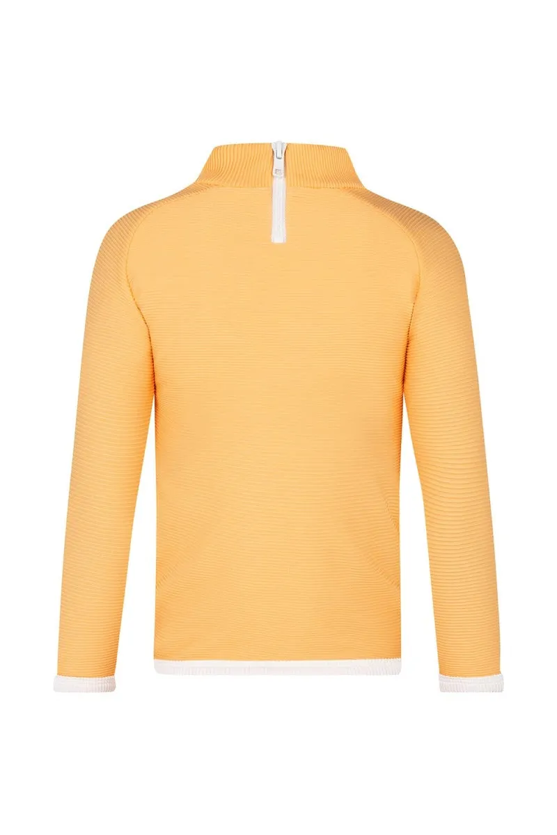 Mini Rib L/Slv Rashie Top - Mango