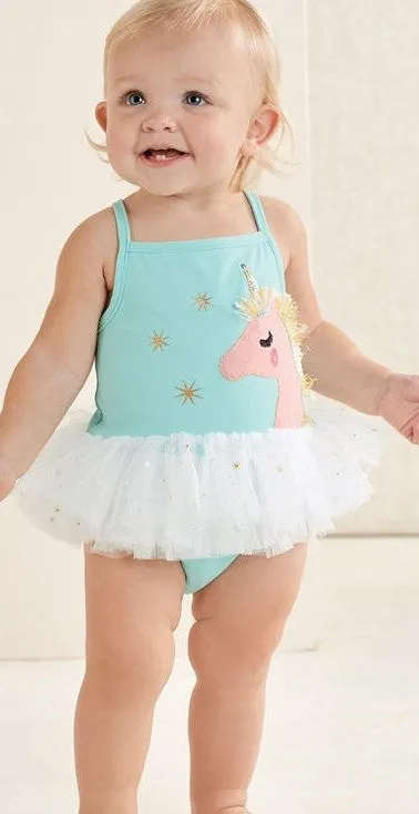Mud Pie Unicorn One Piece Swimsuit