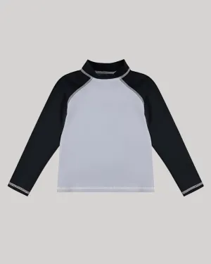 Multicolour Colourblock Swim Top