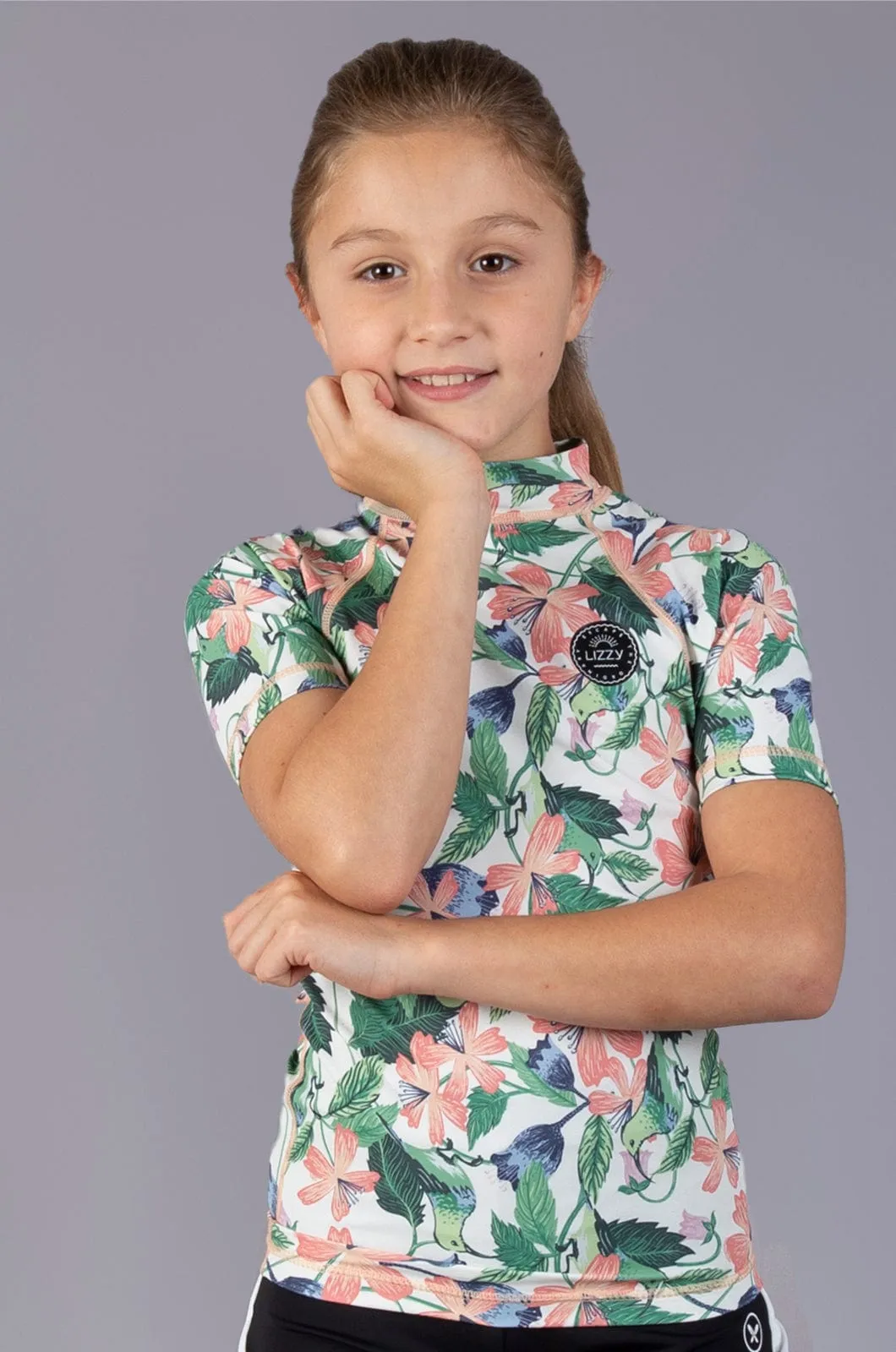 Naples -  Teens Girls Cap Slv Rashie