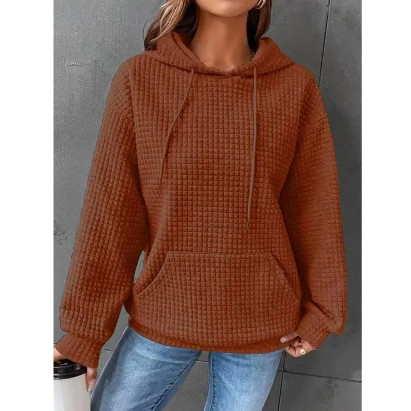 🔥New Loose Comfort Plain Casual Hoodie Sweatshirt