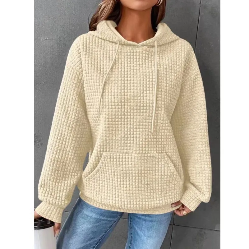 🔥New Loose Comfort Plain Casual Hoodie Sweatshirt