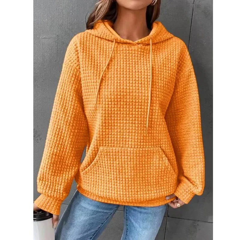 🔥New Loose Comfort Plain Casual Hoodie Sweatshirt