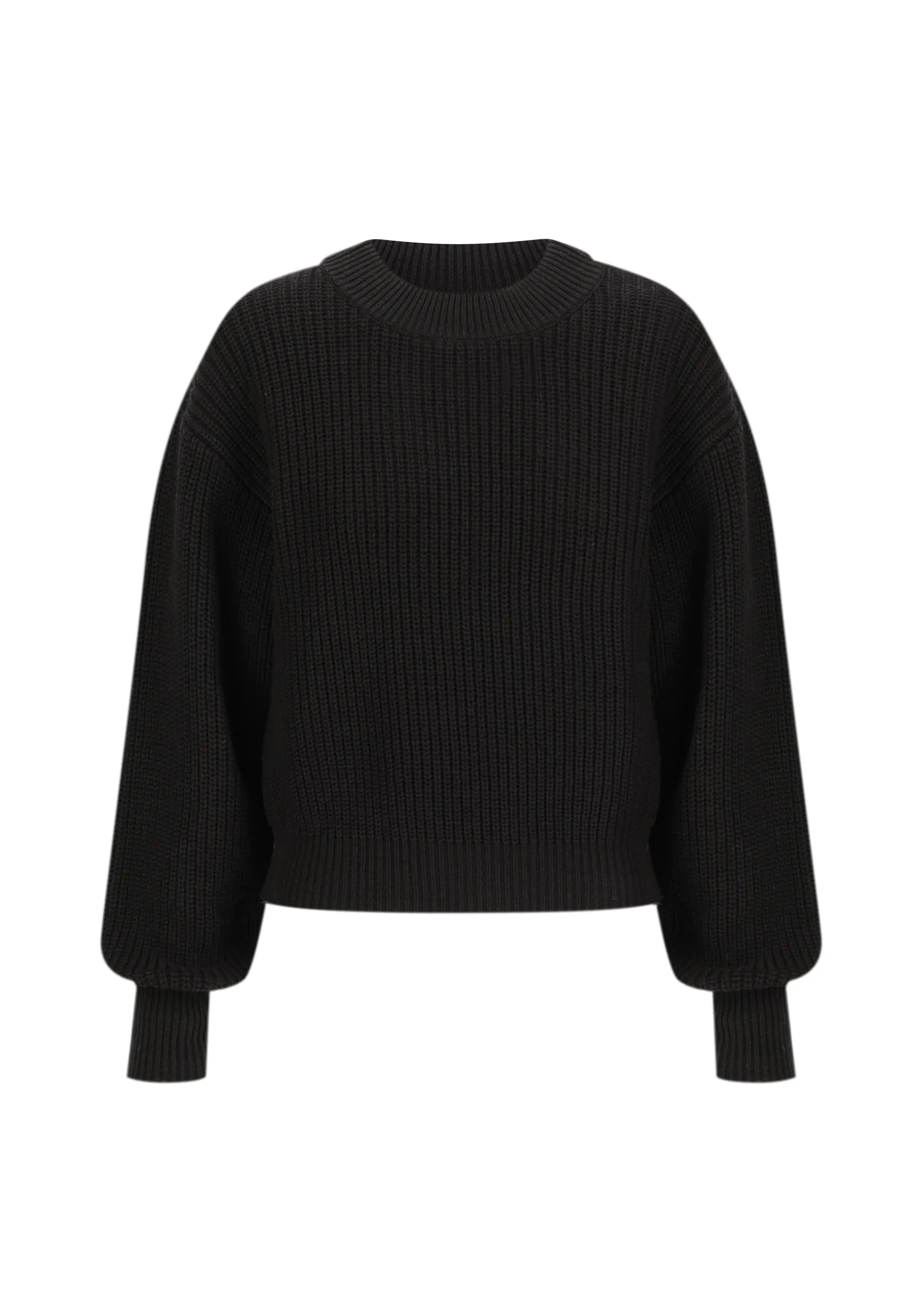 Niko Knit Pullover_Black
