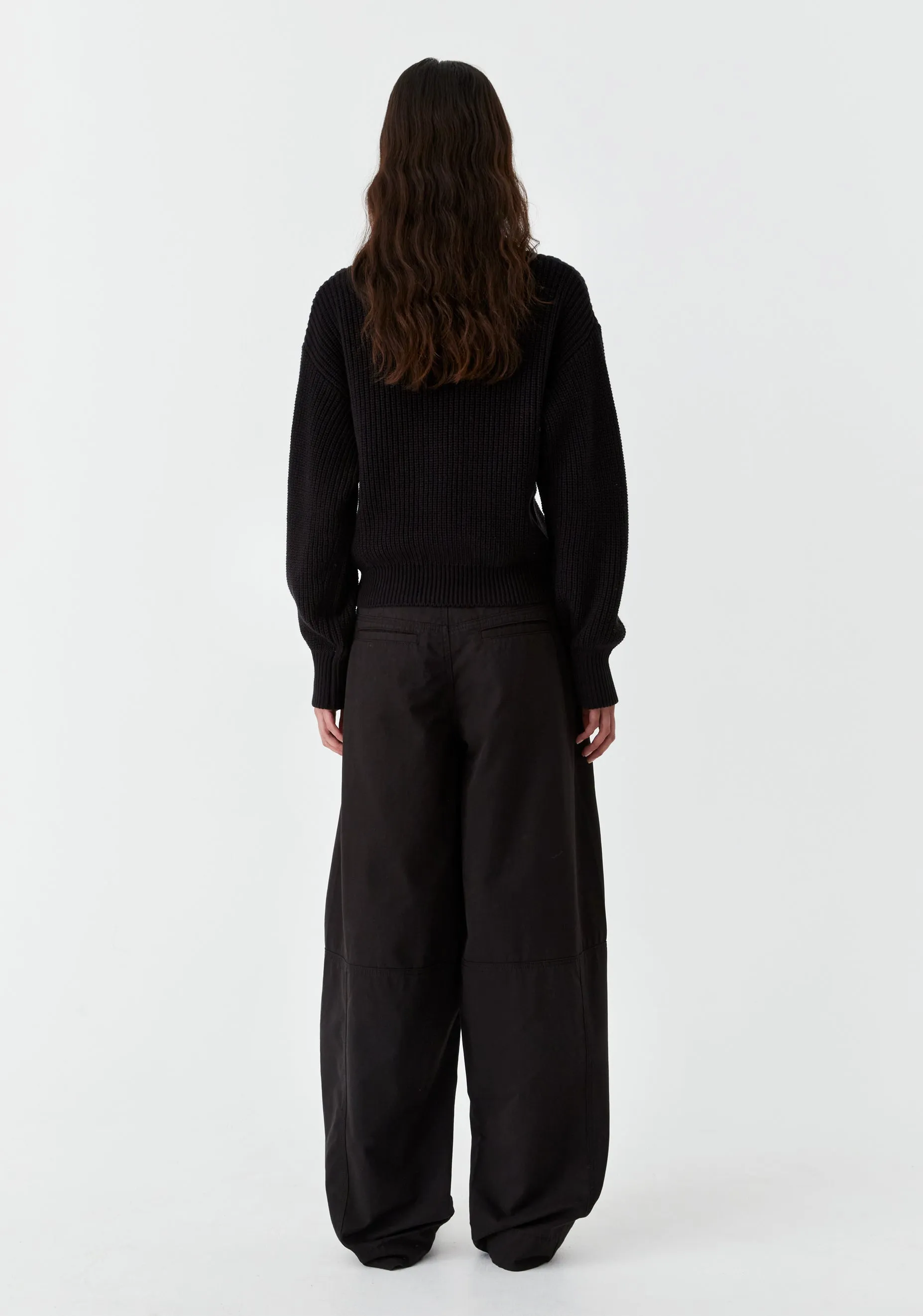 Niko Knit Pullover_Black