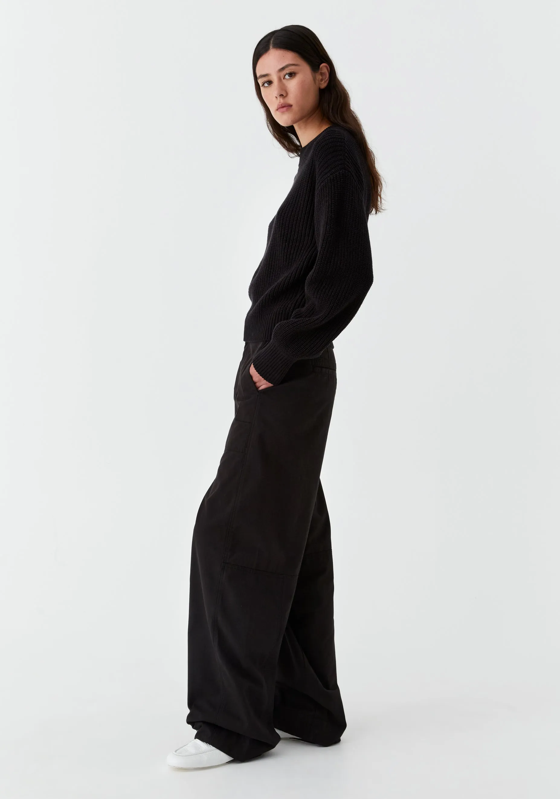 Niko Knit Pullover_Black