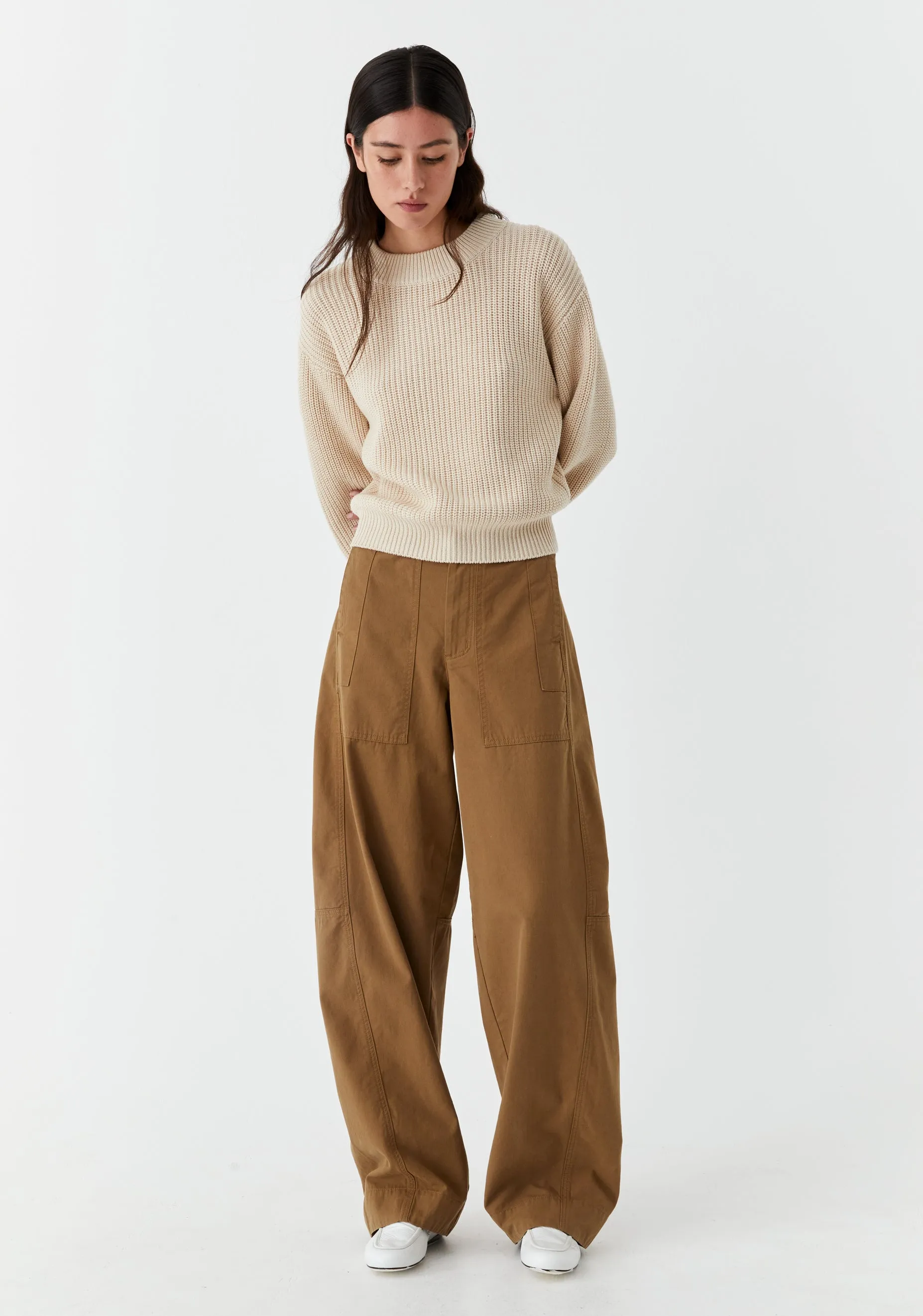 Niko Knit Pullover_Stone