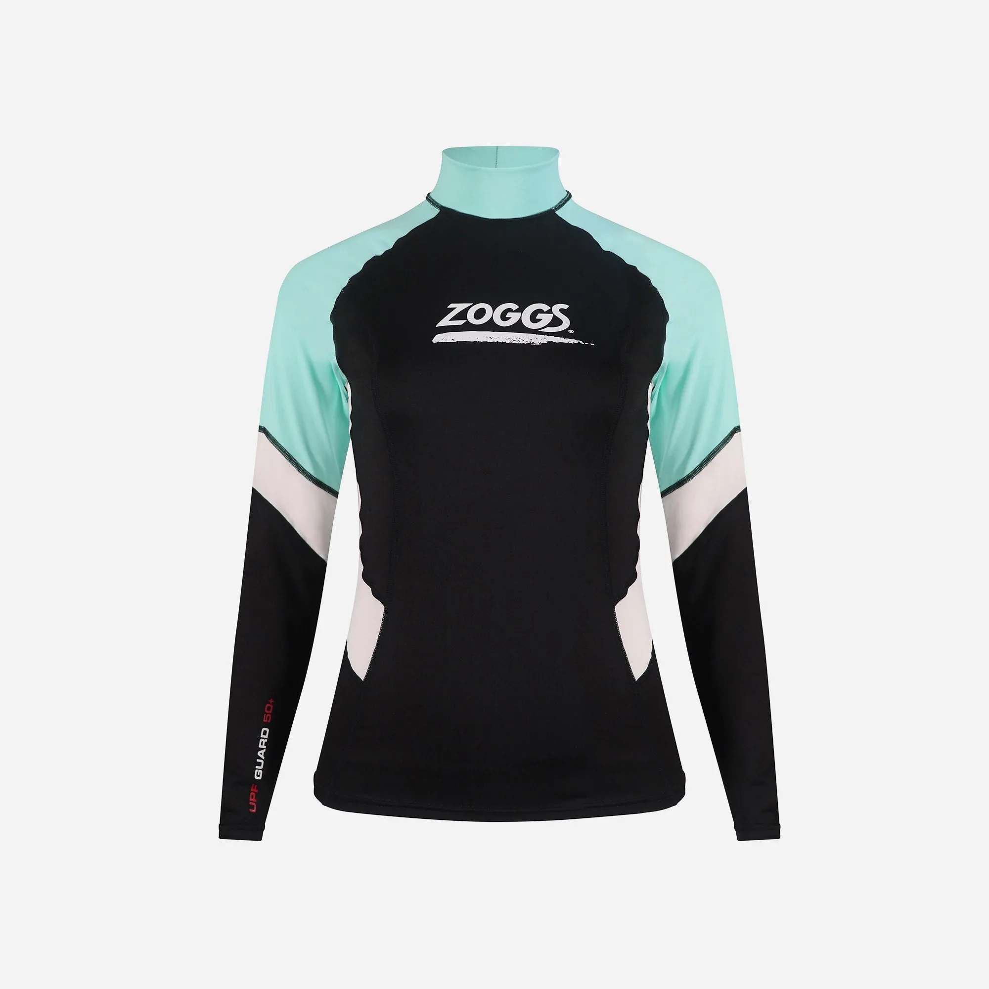 Áo Bơi Chống Nắng Nữ Zoggs Printed - Đen