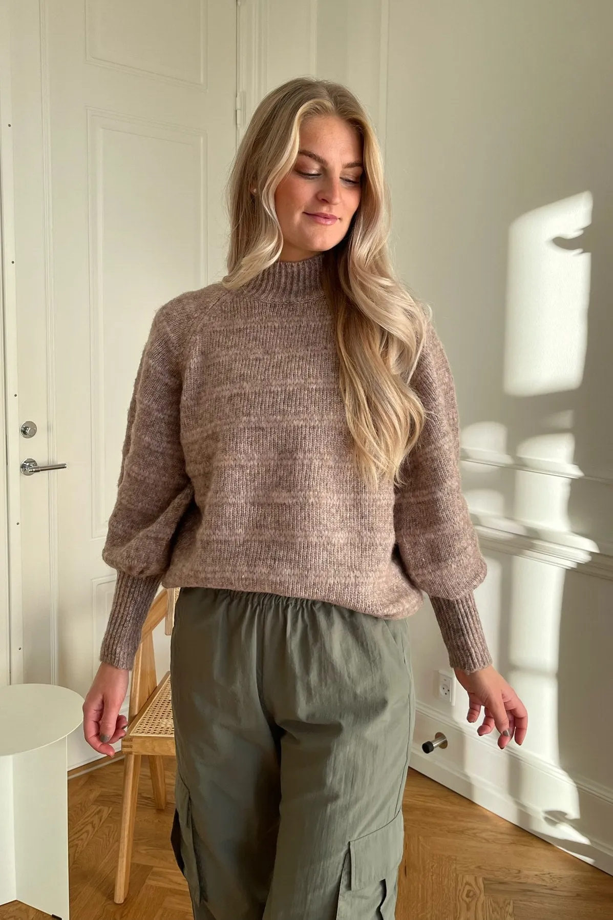 ONLCelina Life Trøje - Brun