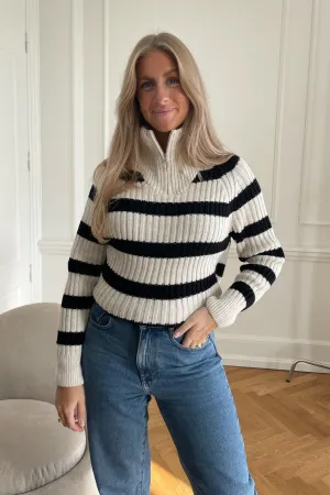 ONLLeise Freya Trøje - Hvid Sort